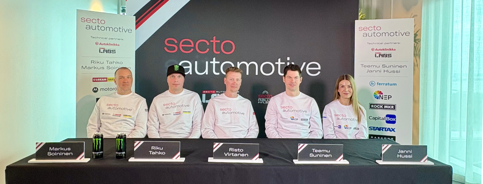 Secto Automotive tuo oman tiimin Suomen MM-ralliin