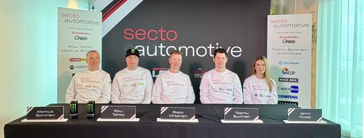 Secto Automotive tuo oman tiimin Suomen MM-ralliin