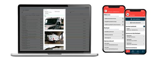 Secto Pro Fleet -mobiilisovellus osana tuotantoautokaluston arkea